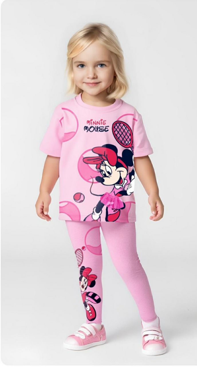 Minnie Mouse Tennis Vibes girls' Outfit Set - Kids Girls