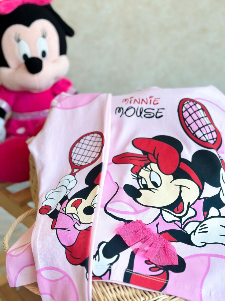 Minnie Mouse Tennis Vibes girls' Outfit Set - Kids Girls