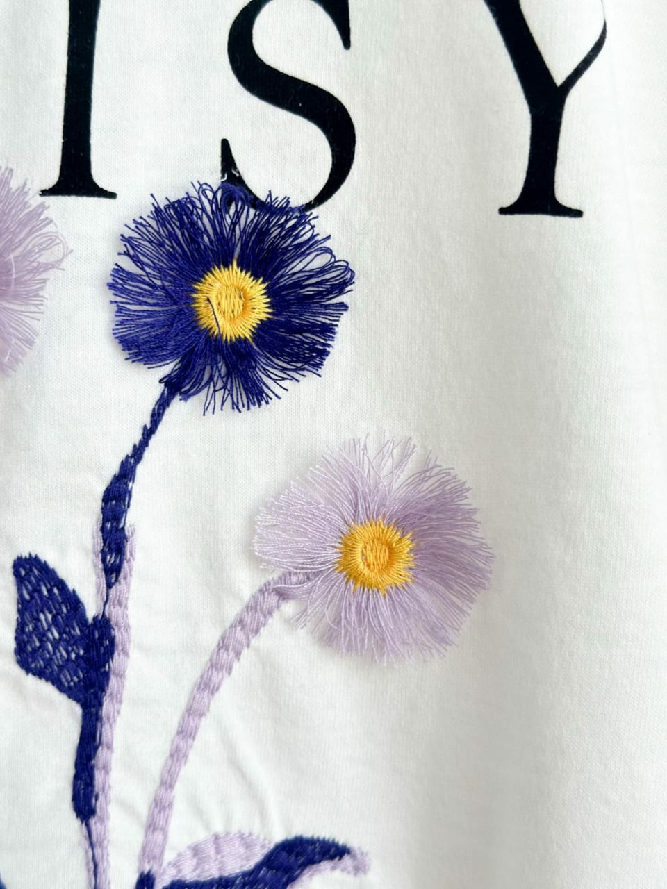 Daisy Embroidered T-Shirt and Legging Set for Girls  – Kids Girls