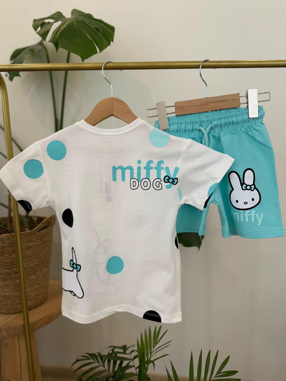 Miffy and Friends Aqua Blue Summer Set -  Kids Girls