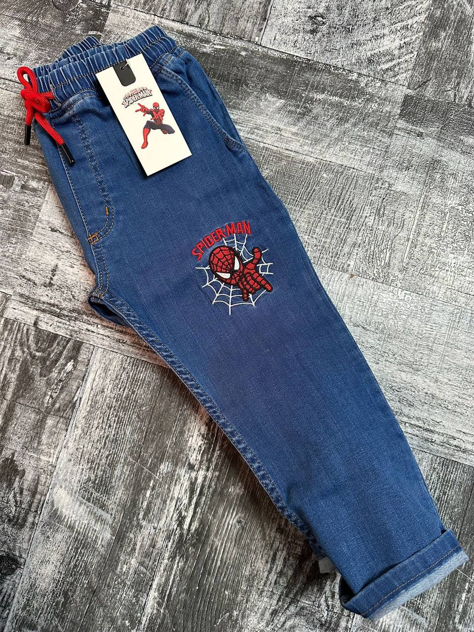 Marvel Spider-Man Kids' Jogger Jeans – Blue - Kids Boys