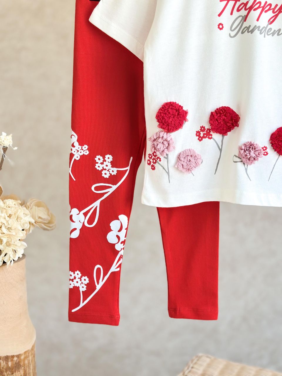 Happy Garden Girls’ Floral Set - Kids Girls