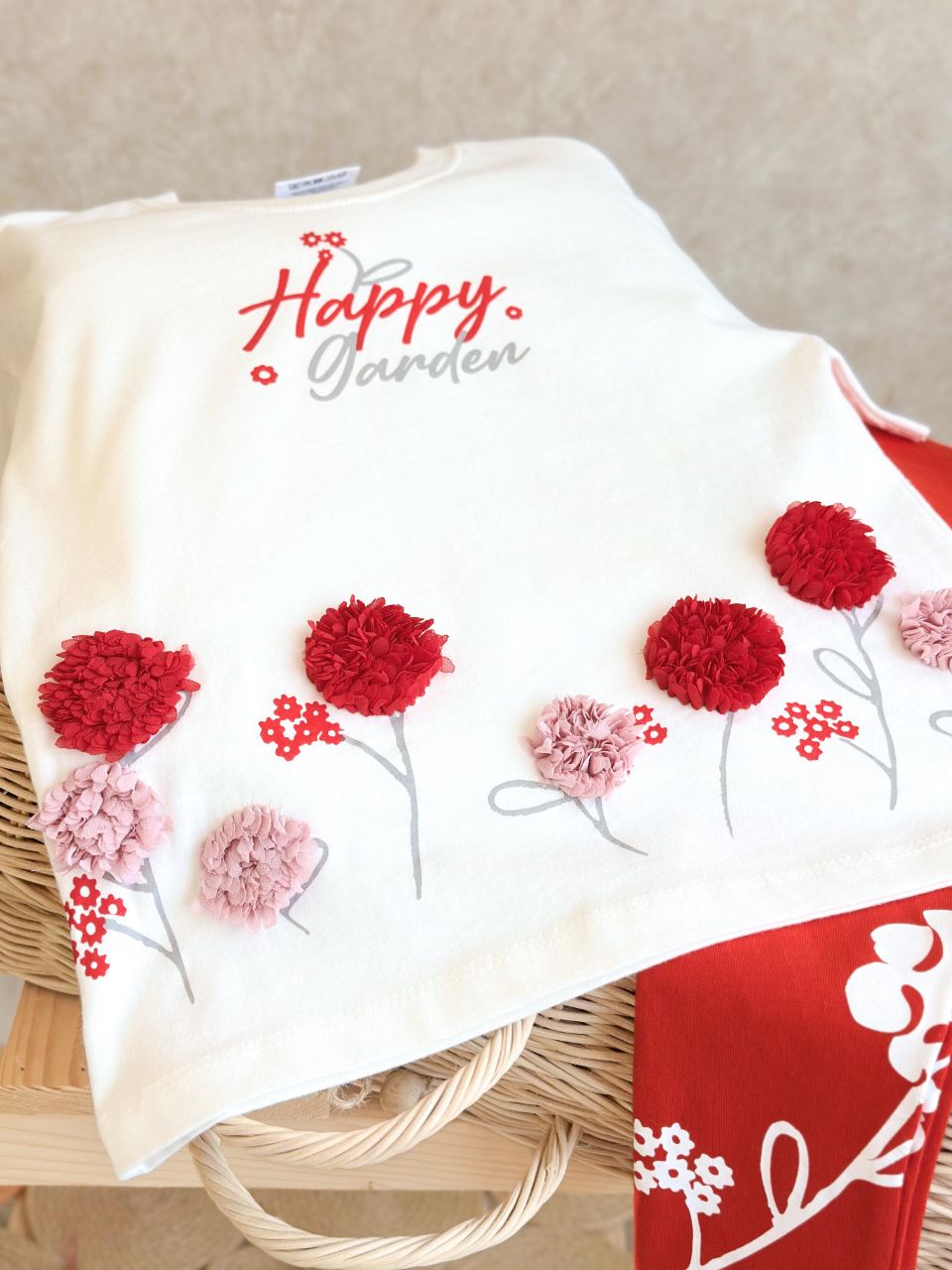 Happy Garden Girls’ Floral Set - Kids Girls