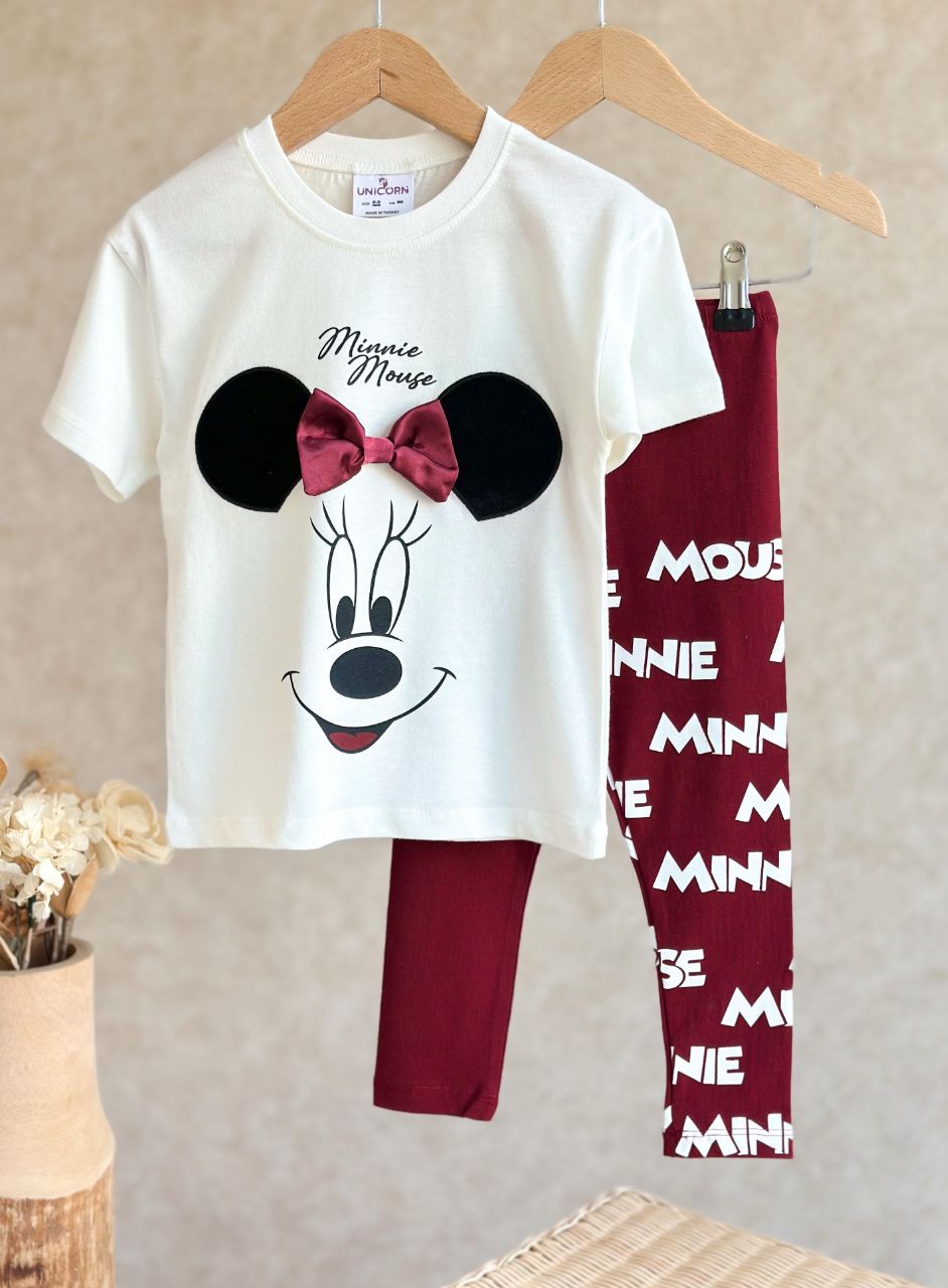 Disney Minnie Mouse Girls’ Outfit Set – Kids Girls