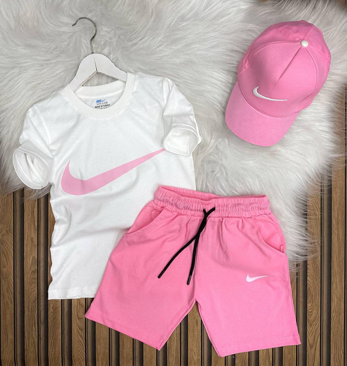 Nike -Girls' Sporty Chic Set with Cap  -  Kids/Teen Girls