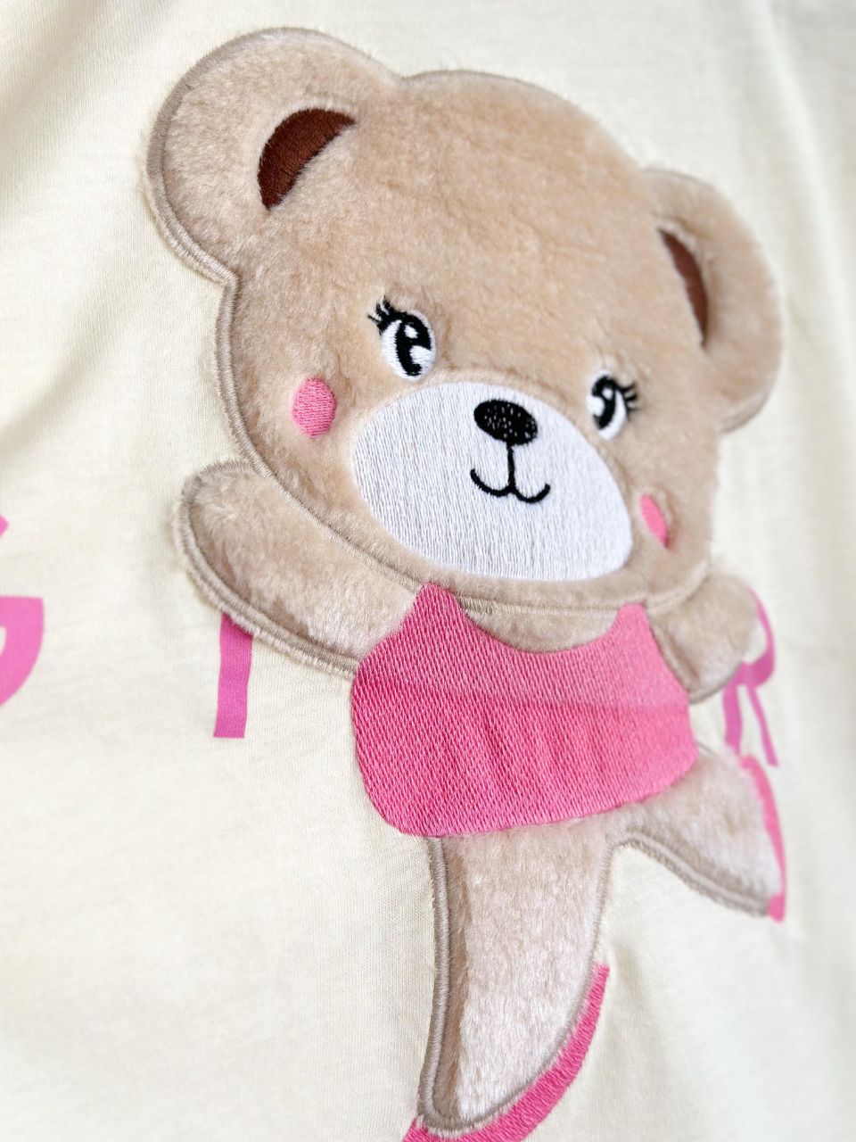 Teddy Bear T-Shirt and Leggings Set for Girls 2-Piece Set - Kids Girls