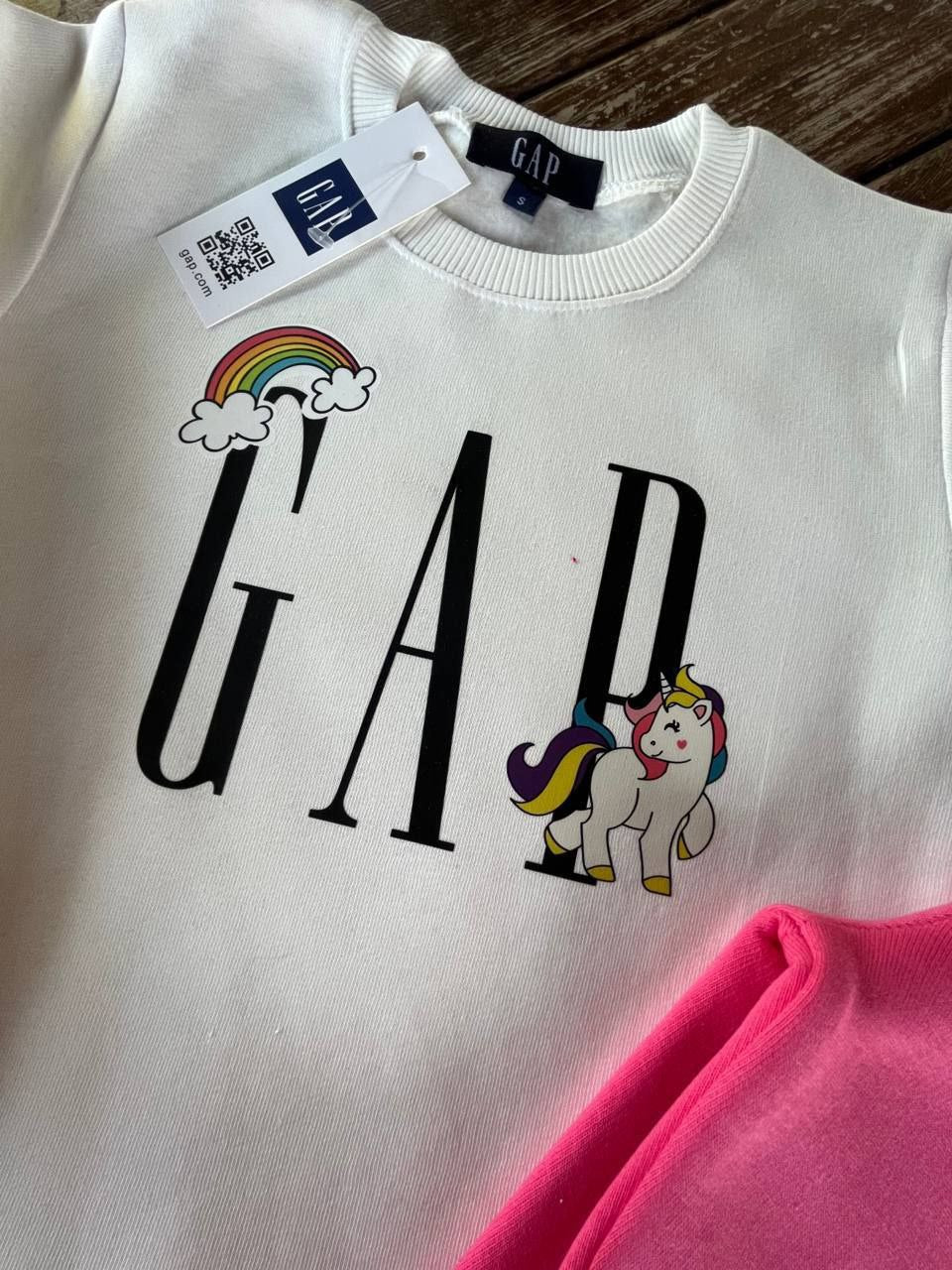 GAP Unicorn Sweatshirt and Jogger Kids Set (Fleece Inside) - Kids Girls (2PCs)