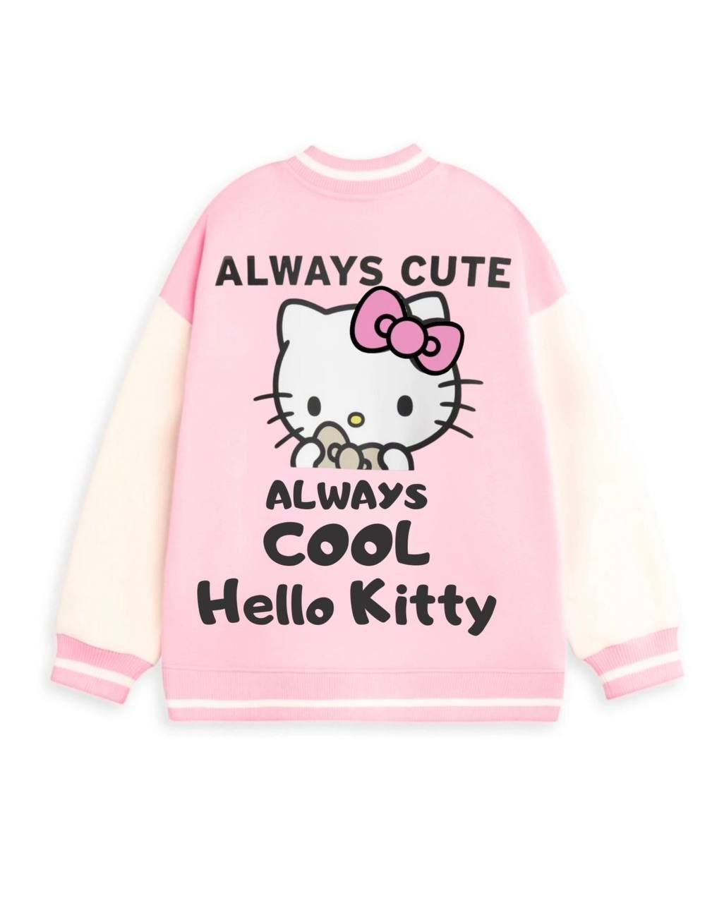 Hello Kitty “Always Cute, Always Cool” Sweatshirt - Kids Girl (1PC)