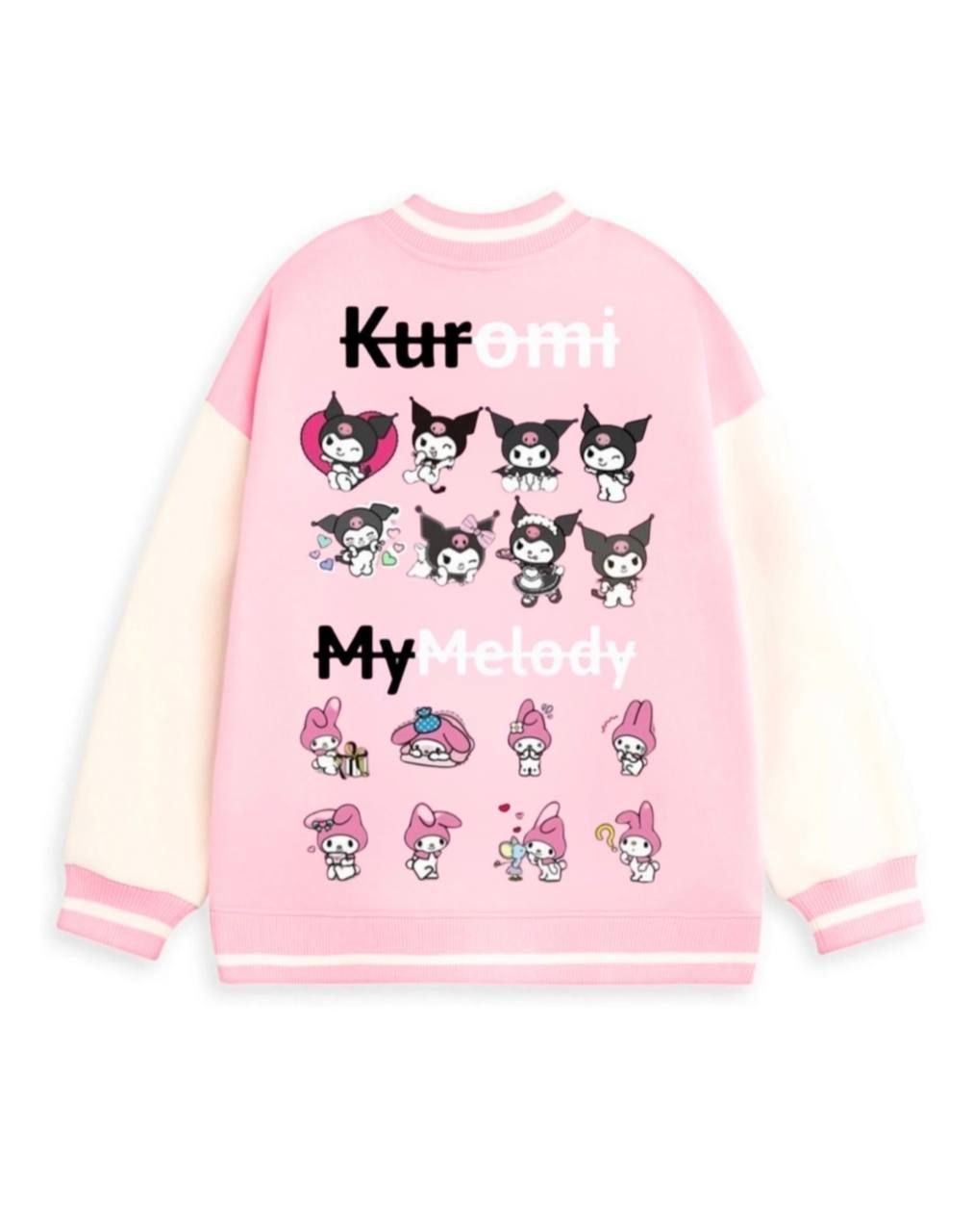 Kuromi My Melody Kids Girl Sweatshirt - Kids Girl (1PC)