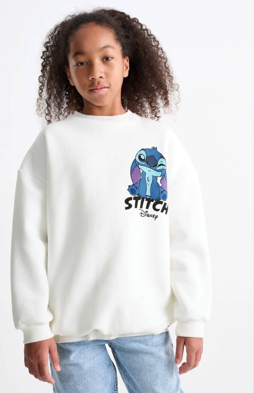 Stitch Mood Kids Girl Sweatshirt - Kids Girl (1PC)