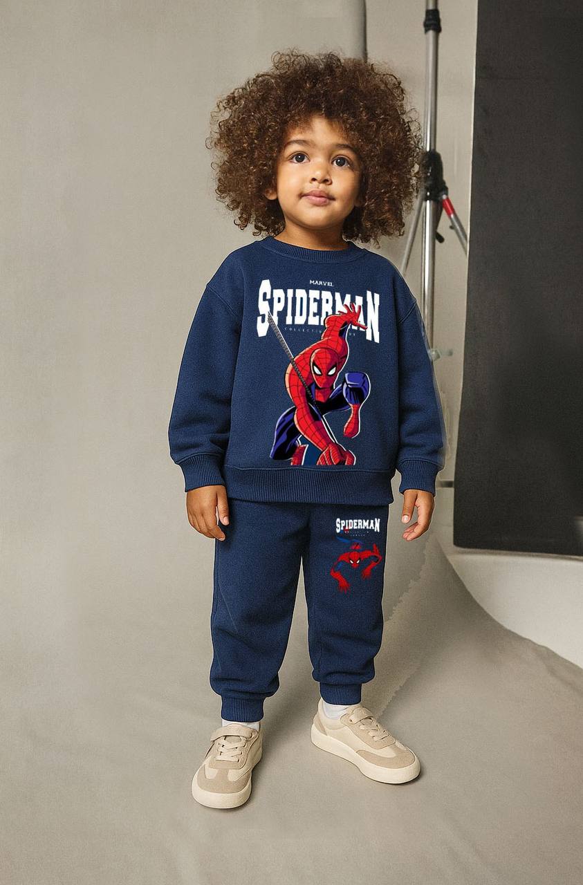 Spiderman Marvel Kids Boys Cotton Set - Kids Boys (2PCs)