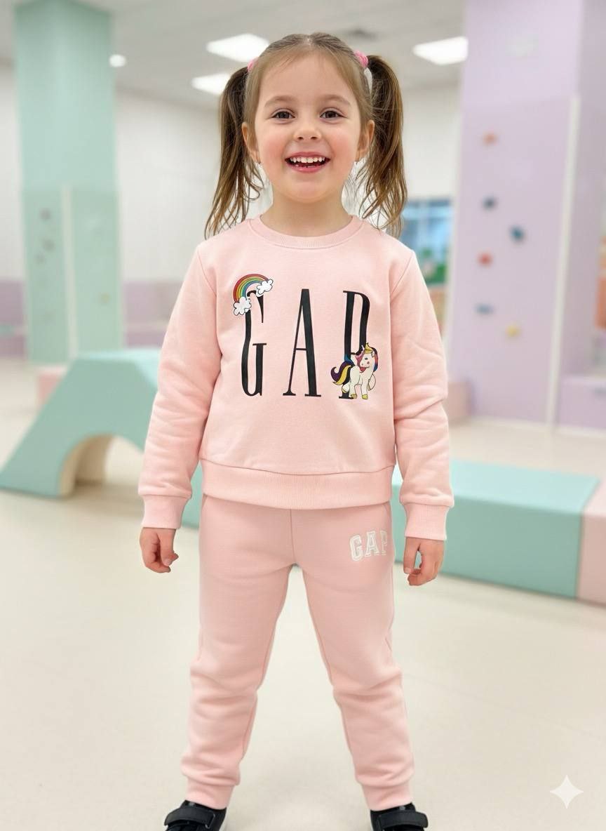 GAP Unicorn Sweater and Jogger Kids Set - Kids Girls (3-12Y)