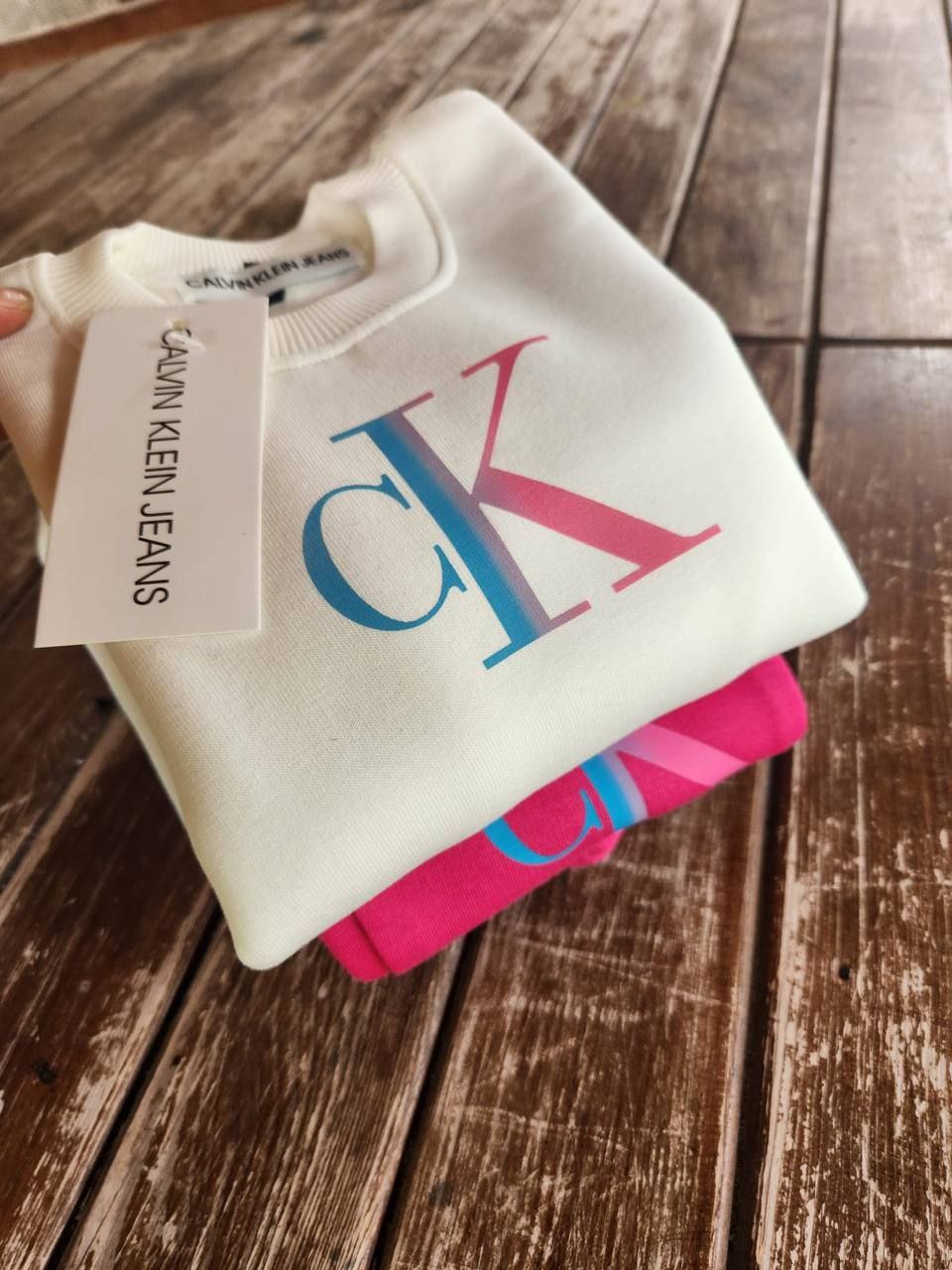 Calvin Klein Sweater and Jogger stylish Kids Set - Kids Girls (3-12Y)