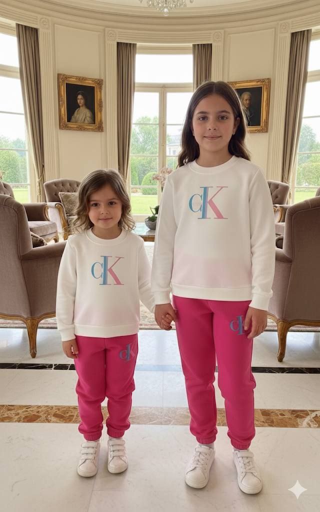 Calvin Klein Sweater and Jogger stylish Kids Set - Kids Girls (3-12Y)