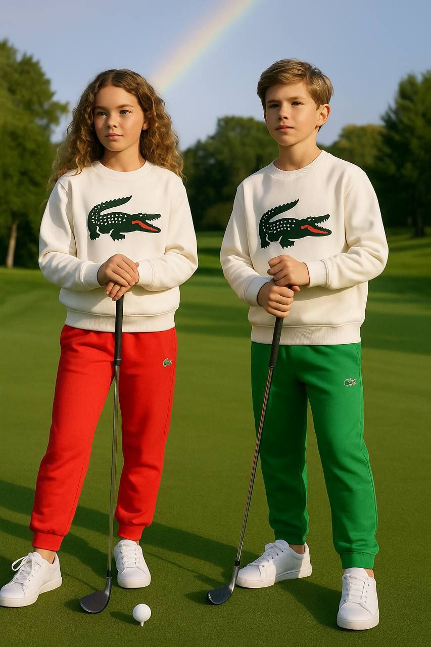 LA COSTE Sweatshirt and Jogger Unisex Set - Kids Boys/Girls(2PCs)