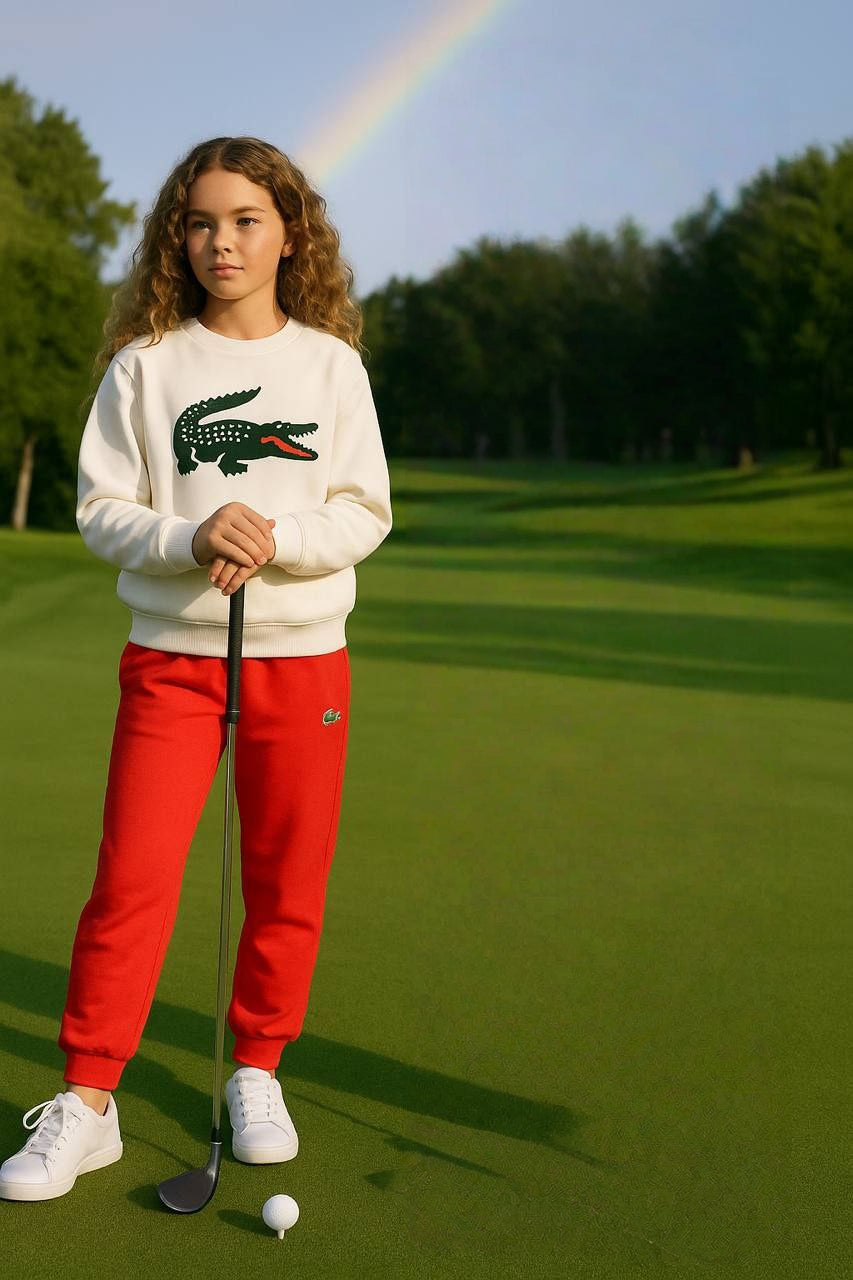 LA COSTE Sweatshirt and Jogger Unisex Set - Kids Boys/Girls(2PCs)