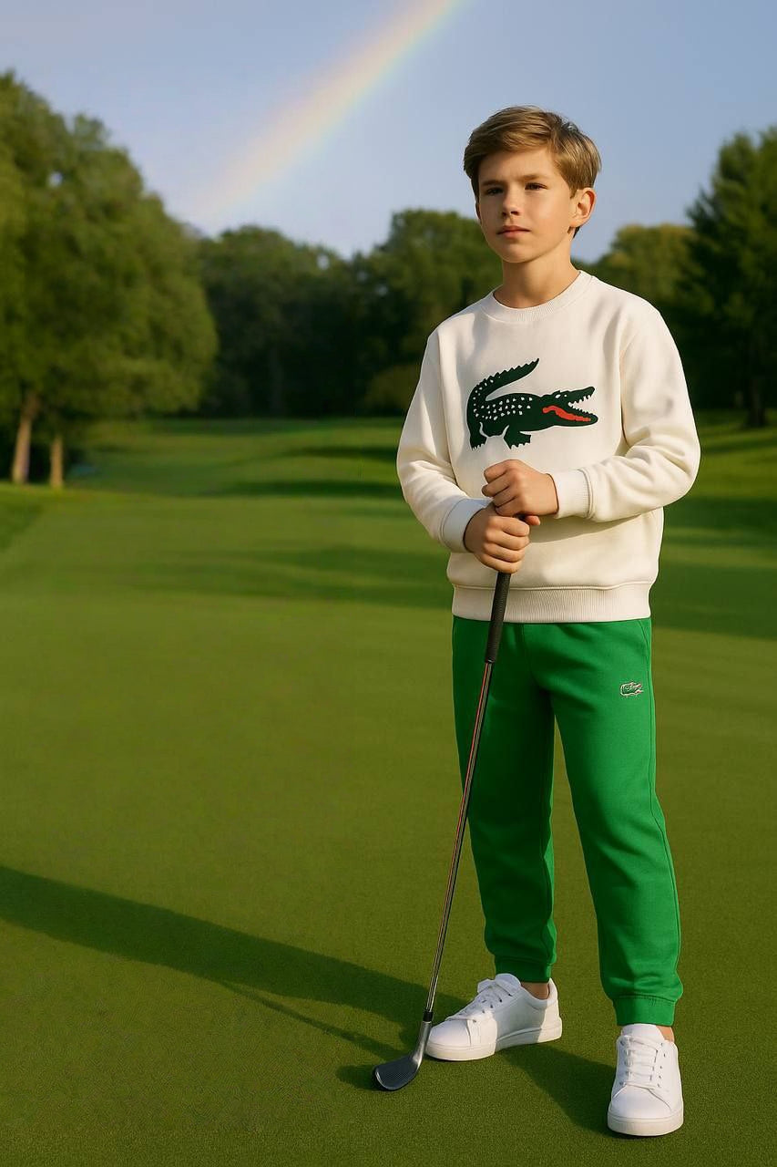 LA COSTE Sweatshirt and Jogger Unisex Set - Kids Boys/Girls(2PCs)