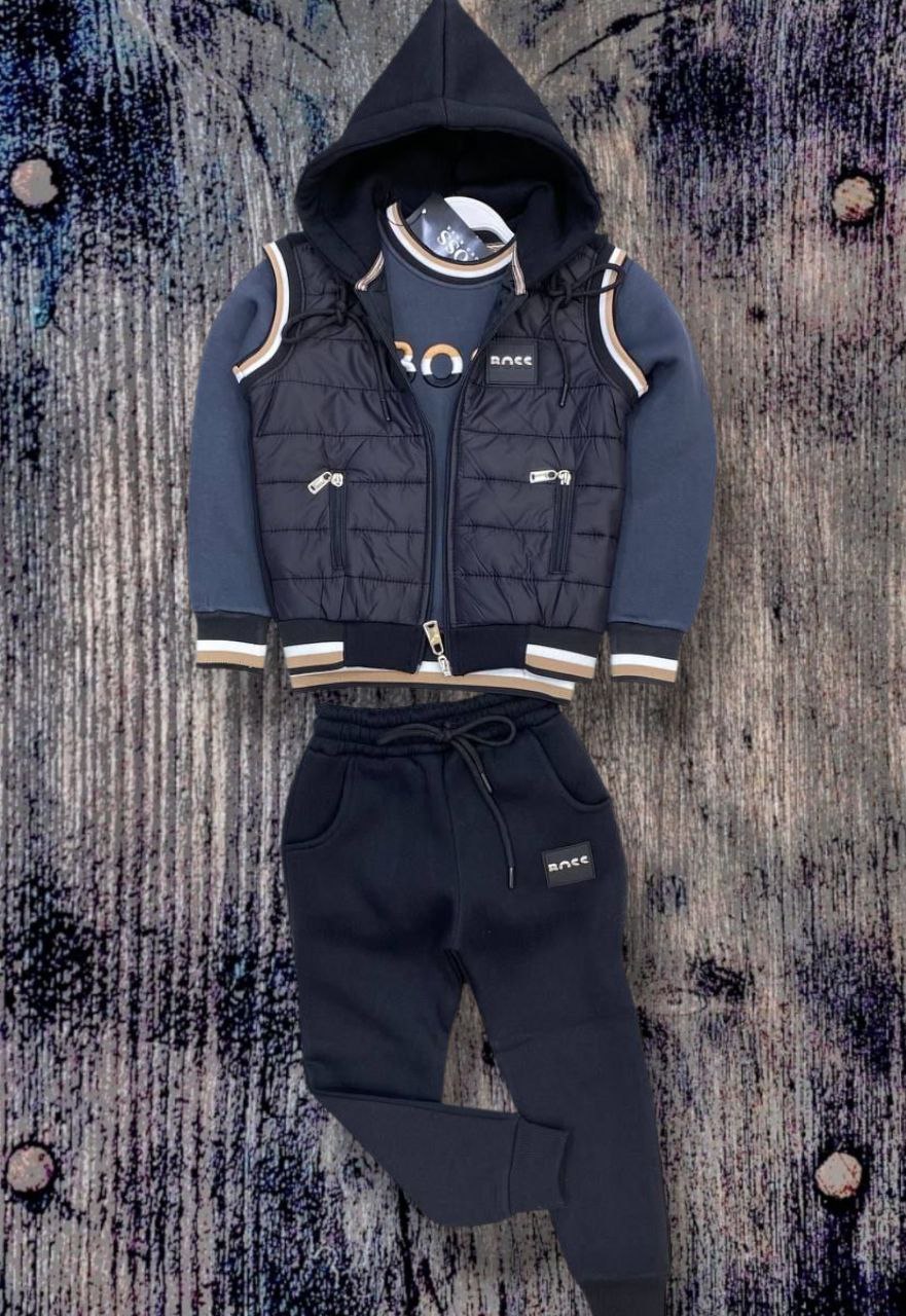 BOSS 3-Piece Winter Set for kids Boys  - Kids Boys (2-12Y)