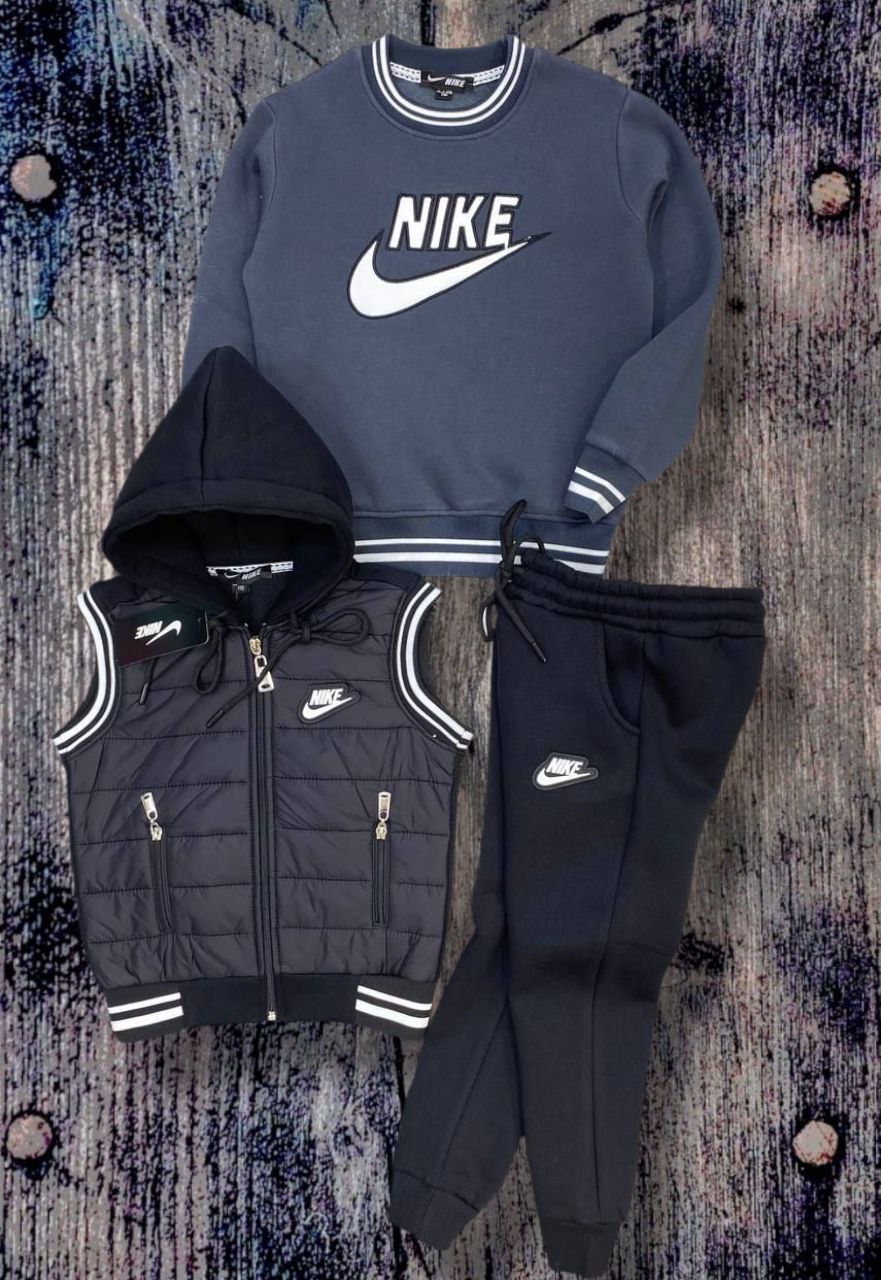 Nike 3-Piece Winter Set for kids Boys  - Kids Boys (2-12Y)