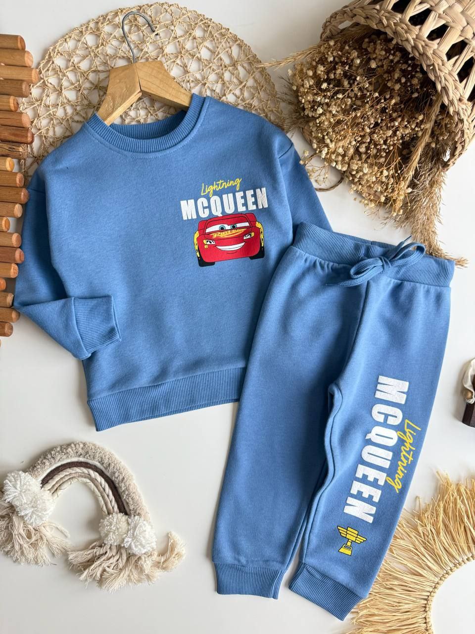 Lightning McQueen Kids Boys Cotton Set - Kids Boys (2-8Y)