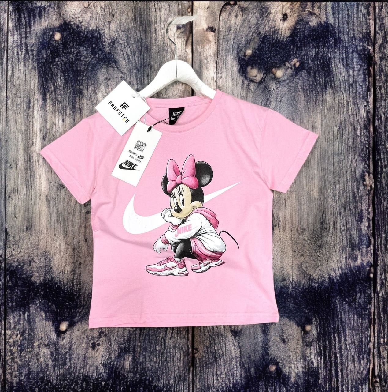 NIke Minnie Mouse Pink Kids T-Shirt - Kids/Teens Girls (2 -16Y)