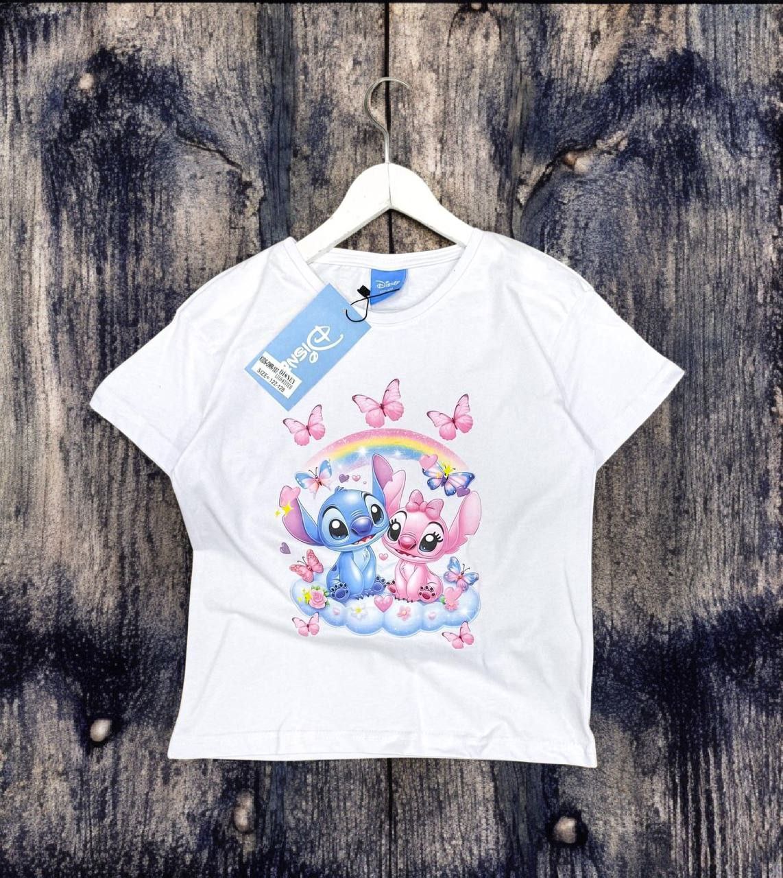 Disney Stitch White Kids T-Shirt - Kids/Teens Girls (2 -16Y)