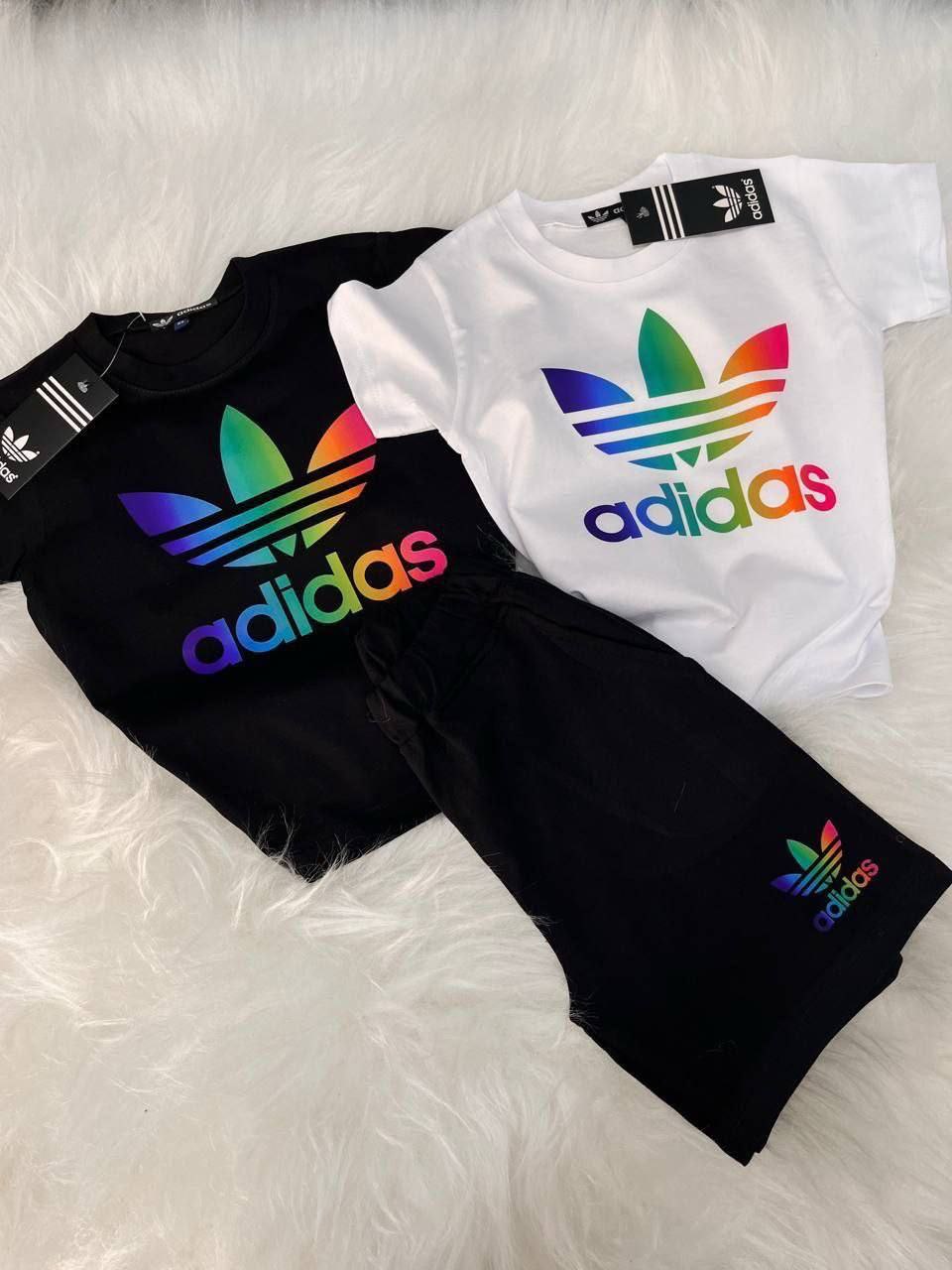 ADIDAS Kids Active Play Summer Set–– Kids Boys/Girls (Ages 3 to 12)
