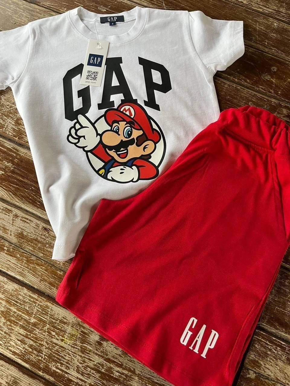 GAP Super Mario Streetwear Summer Set for Kids –– Kids Boys (Ages 3 to 12)