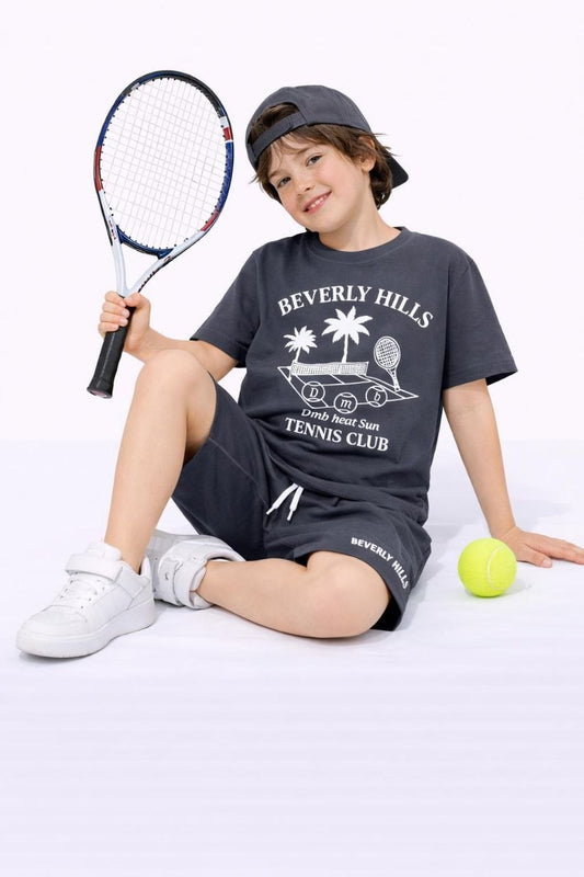 Beverly Hills Tennis Club Boys Summer Outfit Set – Kids Boys (3-10Y))