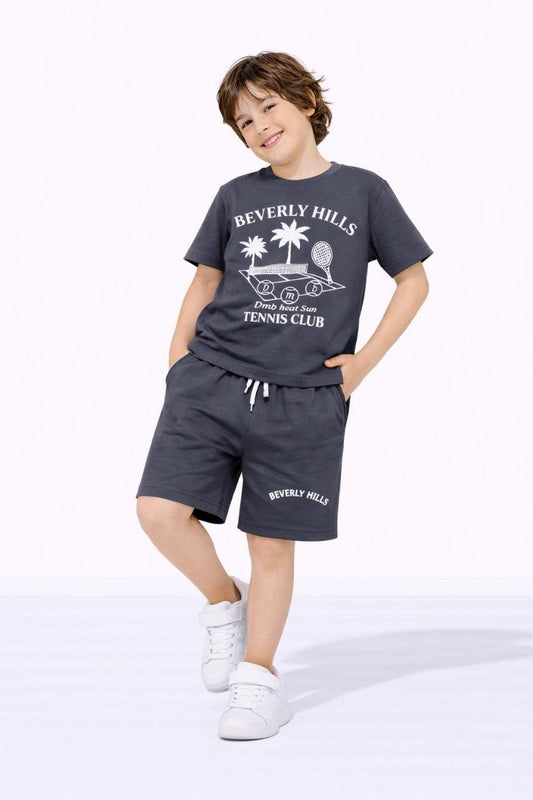 Beverly Hills Tennis Club Boys Summer Outfit Set – Kids Boys (3-10Y))