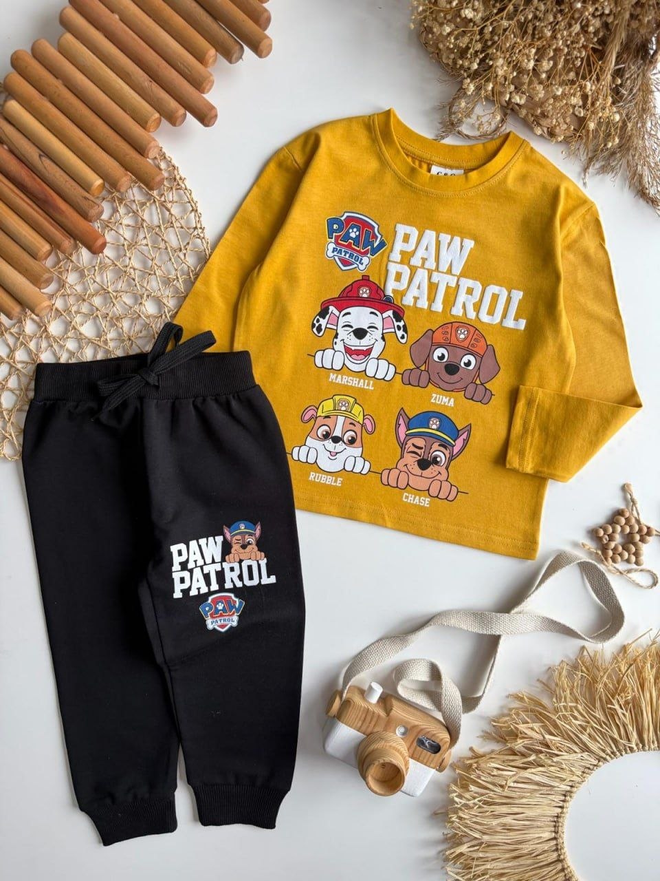 Paw Patrol Autumn Top and Pants Set – Kids Boys (Ages 2 to 8)