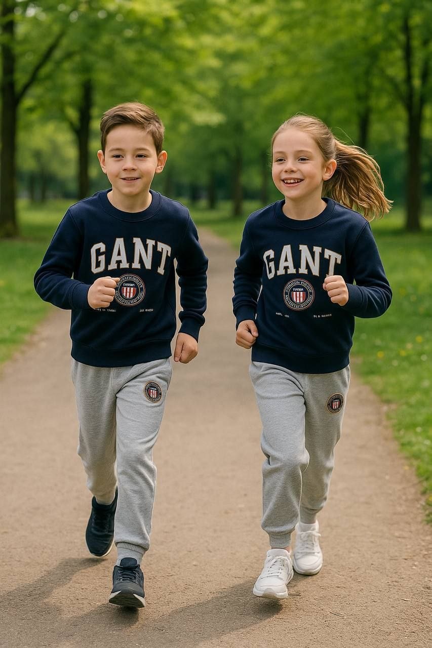GANT Navy and Grey Sweatshirt Tracksuit- Kids Boys/Girls (3 -12Y)