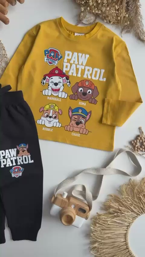 Paw Patrol Autumn Top and Pants Set – Kids Boys (Ages 2 to 8)