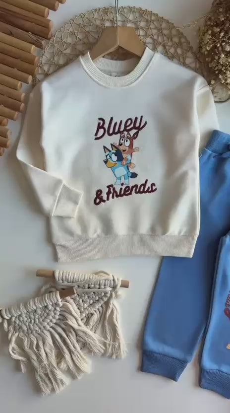 Bluey and Friends Kids Two-Piece Set - Kids Boys/girls (Ages 2 to 8)
